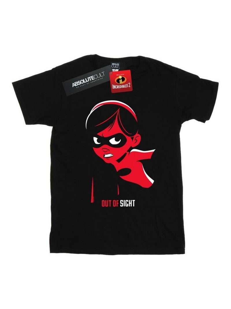 Disney - T-shirt INCREDIBLES INCREDIBLE GIRL Noir - Kiabi