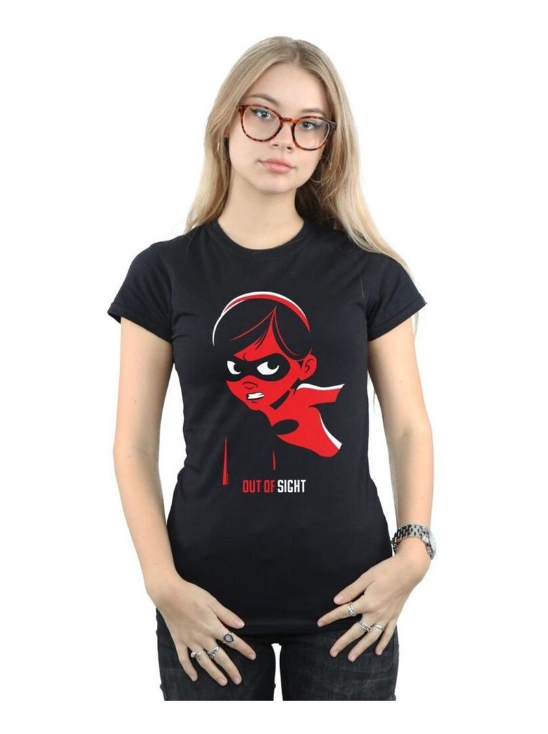 Disney - T-shirt INCREDIBLES INCREDIBLE GIRL Noir - Kiabi