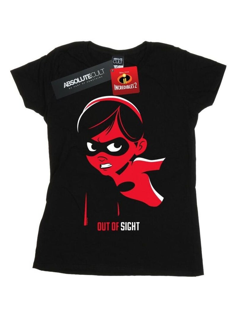 Disney - T-shirt INCREDIBLES INCREDIBLE GIRL Noir - Kiabi