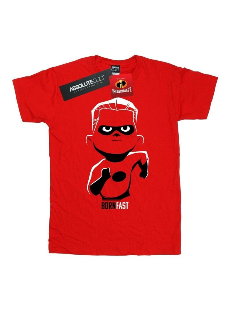 Disney - T-shirt INCREDIBLES INCREDIBLE SON Rouge - Kiabi