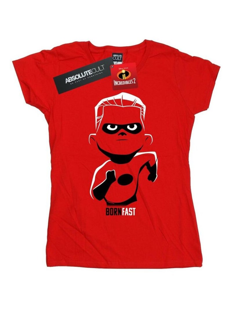 Disney - T-shirt INCREDIBLES INCREDIBLE SON Rouge - Kiabi