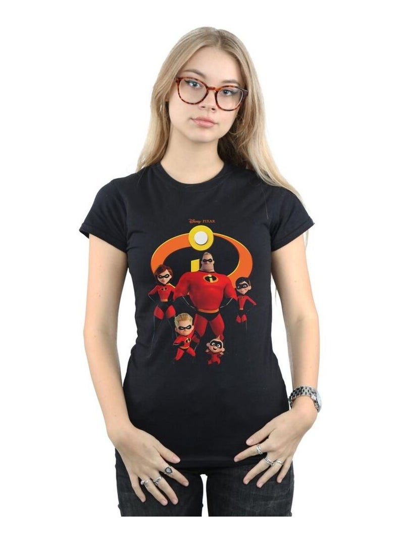 Disney - T-shirt INCREDIBLES Noir - Kiabi