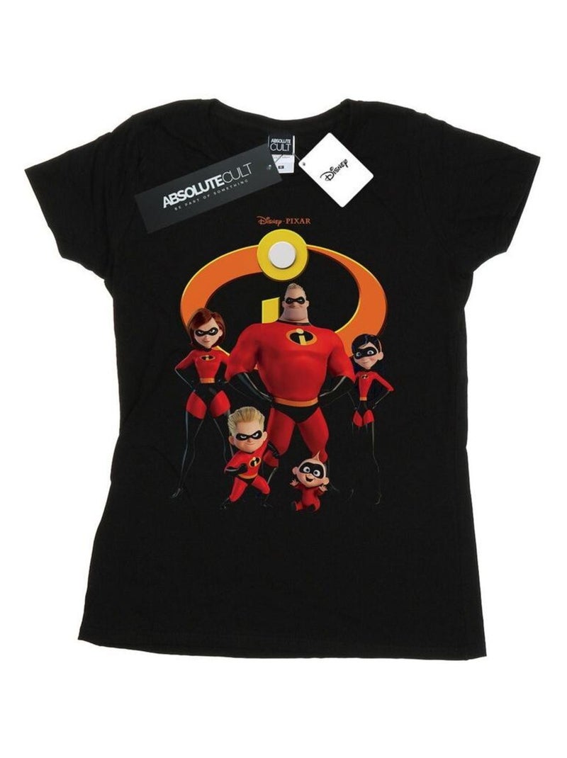 Disney - T-shirt INCREDIBLES Noir - Kiabi