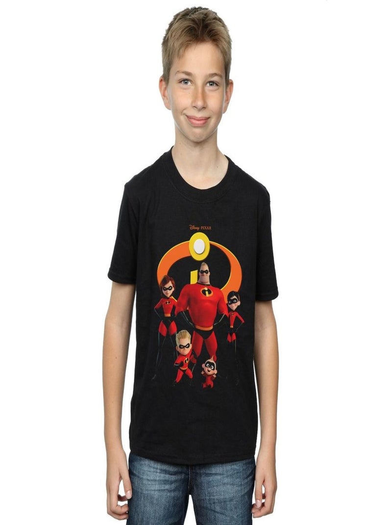 Disney - T-shirt INCREDIBLES Noir - Kiabi