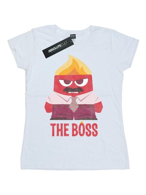 Disney - T-shirt INSIDE OUT ANGER THE BOSS - Kiabi Disney - T-shirt INSIDE OUT ANGER THE BOSS - Kiabi