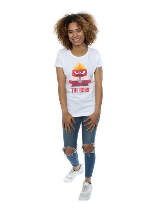 Disney - T-shirt INSIDE OUT ANGER THE BOSS - Kiabi Disney - T-shirt INSIDE OUT ANGER THE BOSS - Kiabi
