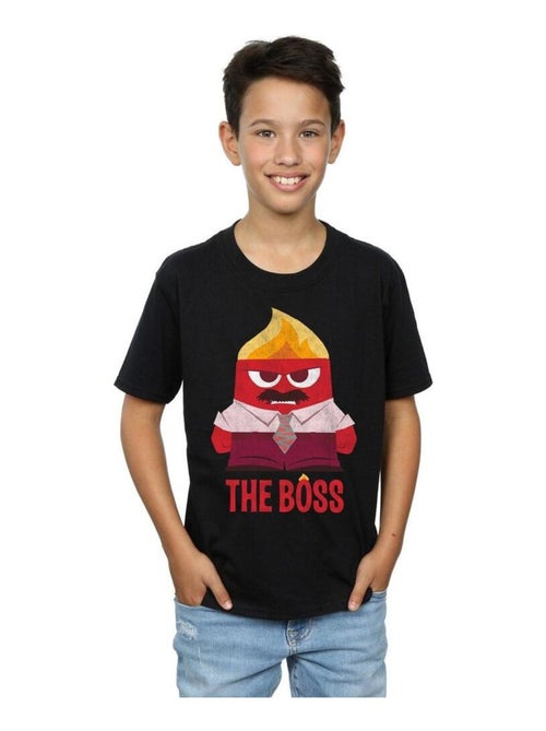 Disney - T-shirt INSIDE OUT ANGER THE BOSS - Kiabi