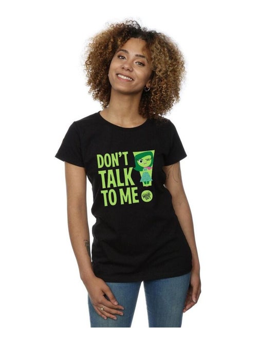 Disney - T-shirt INSIDE OUT DON'T TALK TO ME - Kiabi