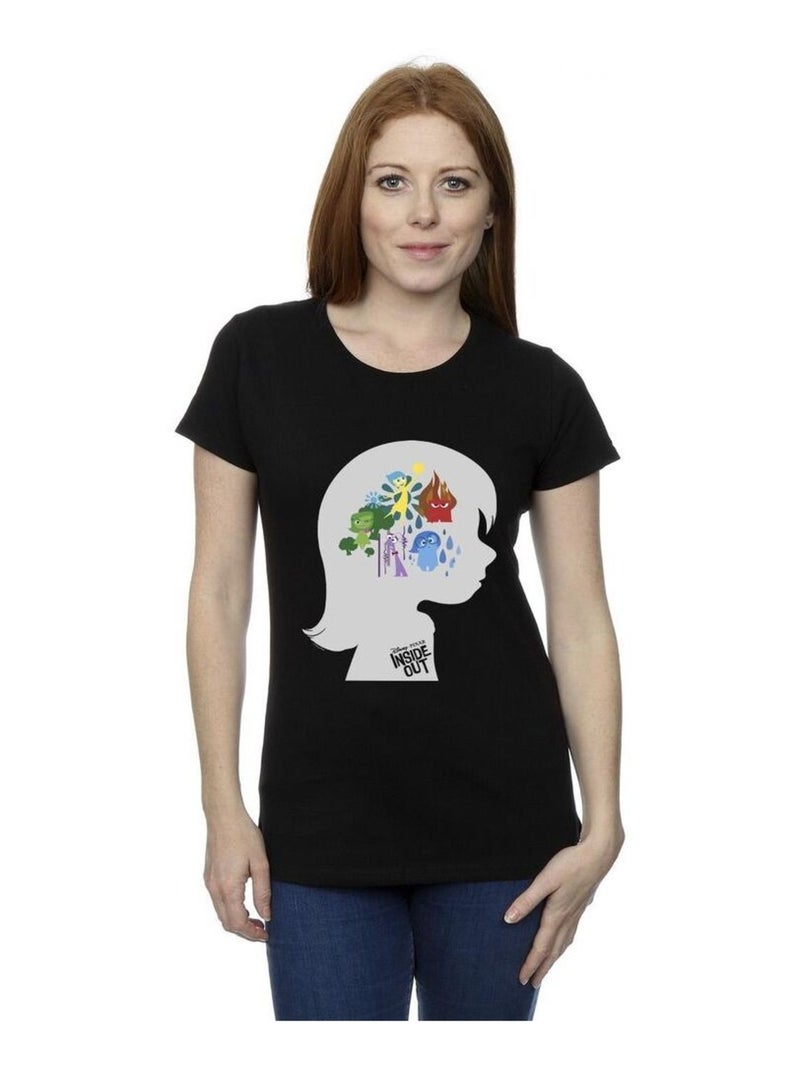 Disney - T-shirt INSIDE OUT Noir - Kiabi