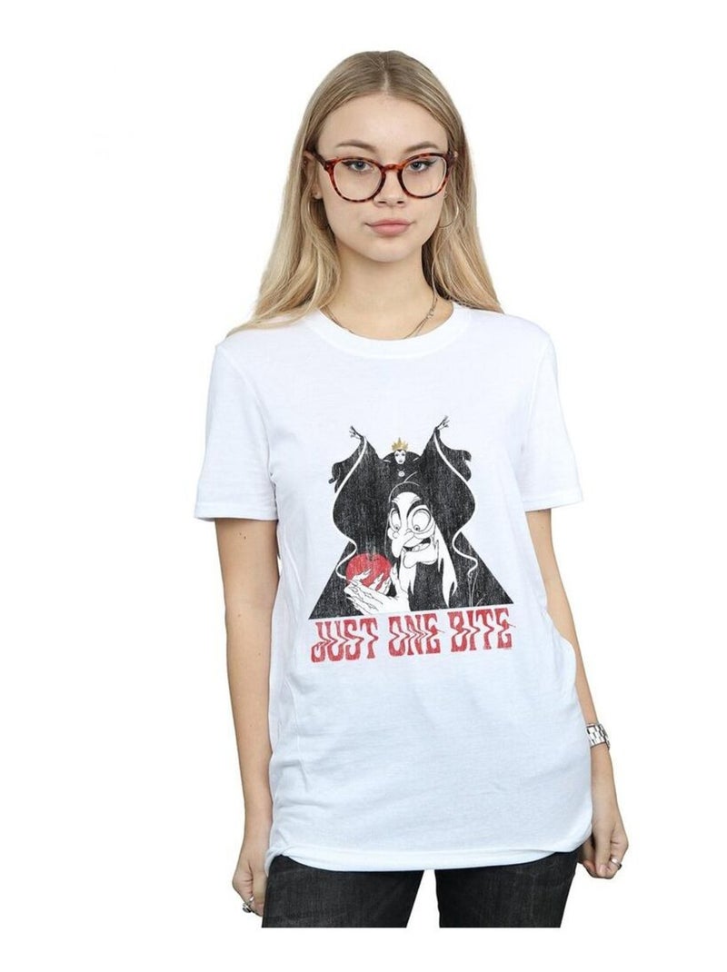 Disney - T-shirt JUST ONE BITE Blanc - Kiabi