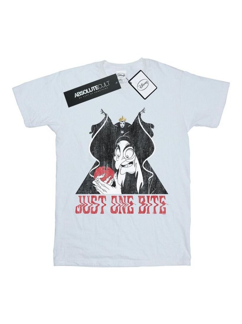 Disney - T-shirt JUST ONE BITE Blanc - Kiabi