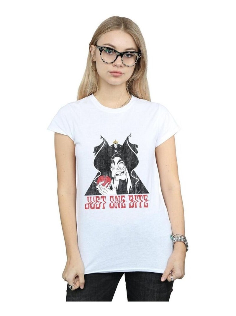 Disney - T-shirt JUST ONE BITE Blanc - Kiabi