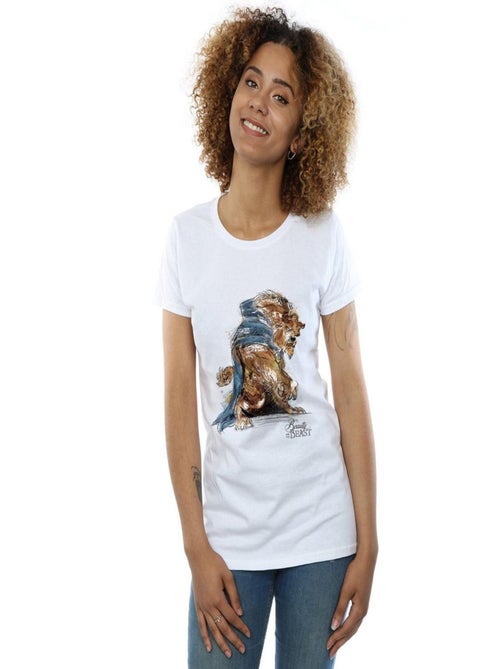 Disney - T-shirt La Belle et la Bête - Kiabi