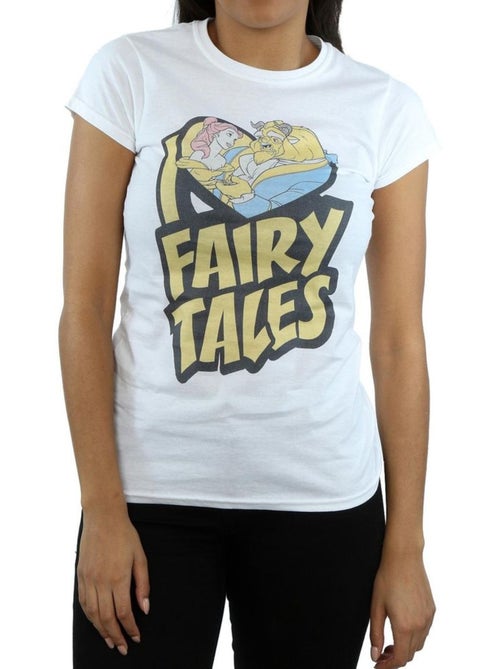 Disney - T-shirt La Belle et la Bête FAIRY TALES - Kiabi