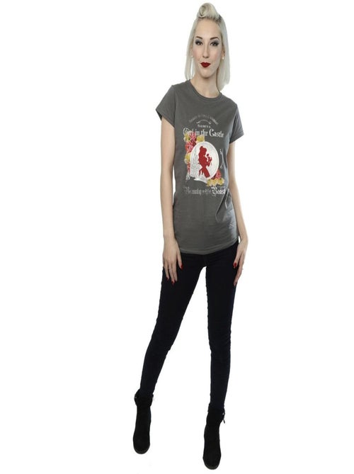 Disney - T-shirt La Belle et la Bête GIRL IN THE - Kiabi