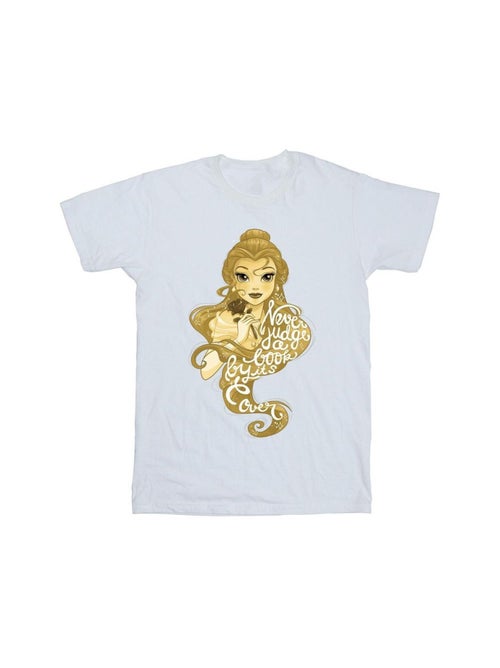 Disney - T-shirt La Belle et la Bête NEVER JUDGE - Kiabi
