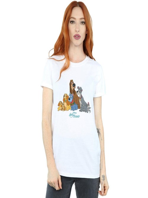 Disney - T-shirt La Belle et le Clochard - Kiabi
