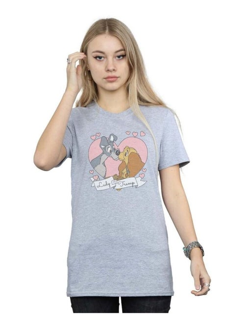 Disney - T-shirt La Belle et le Clochard - Kiabi