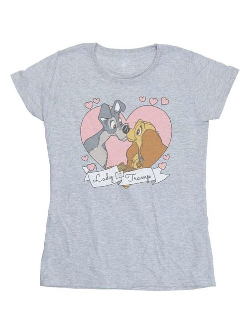 Disney - T-shirt La Belle et le Clochard - Kiabi