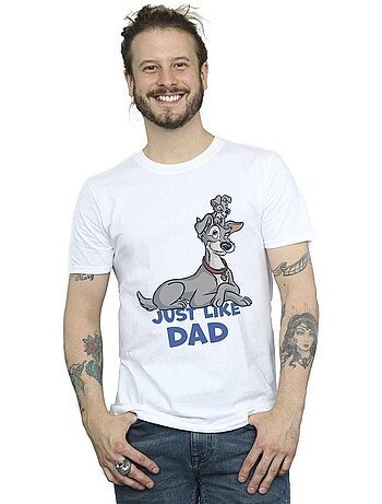 Disney - T-shirt La Belle et le Clochard JUST LIKE DAD
