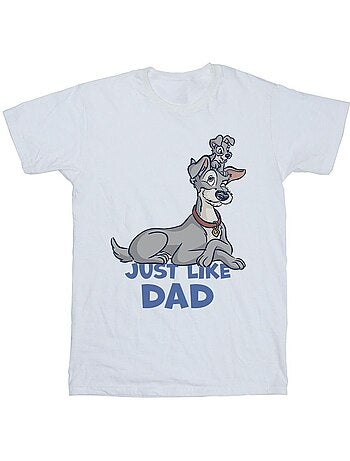 Disney - T-shirt La Belle et le Clochard JUST LIKE DAD