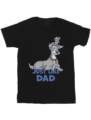 Disney - T-shirt La Belle et le Clochard JUST LIKE DAD