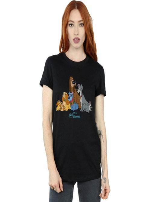 Disney - T-shirt La Belle et le Clochard - Kiabi
