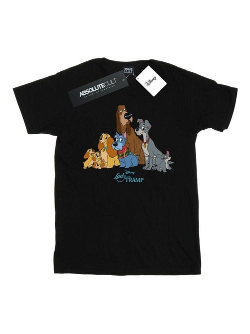 Disney - T-shirt La Belle et le Clochard - Kiabi