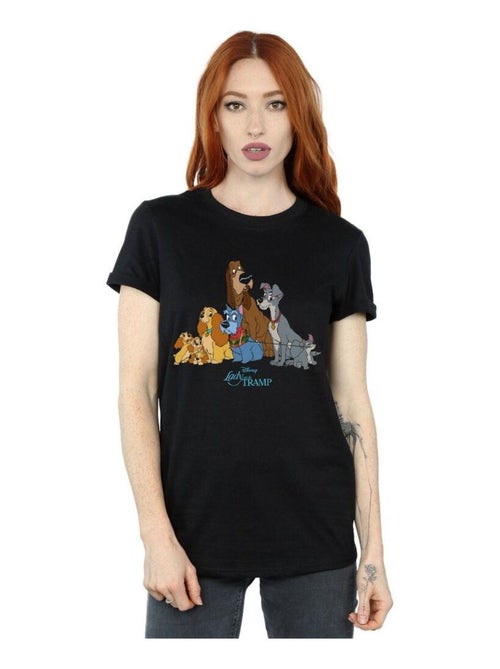 Disney - T-shirt La Belle et le Clochard - Kiabi