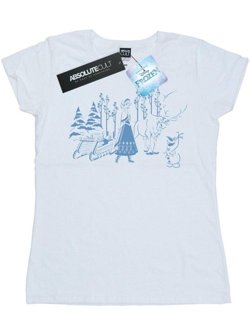 Disney - T-shirt La Reine des Neiges - Kiabi