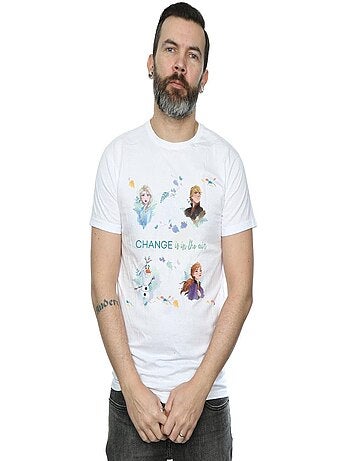 Disney - T-shirt La Reine des Neiges CHANGE IS IN THE AIR
