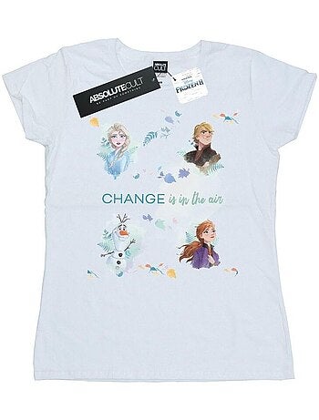 Disney - T-shirt La Reine des Neiges CHANGE IS IN THE AIR