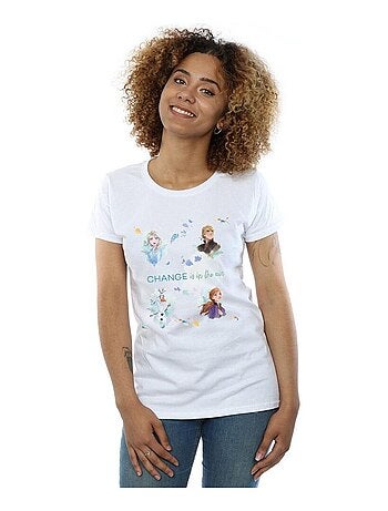 Disney - T-shirt La Reine des Neiges CHANGE IS IN THE AIR
