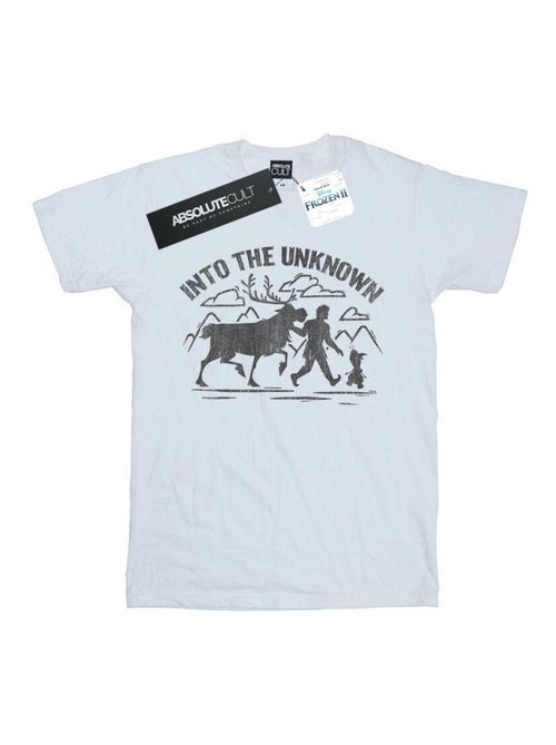 Disney - T-shirt La Reine des Neiges INTO THE UNKNOWN - Kiabi