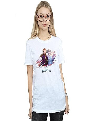 Disney - T-shirt La Reine des Neiges NATURE IS BEAUTIFUL