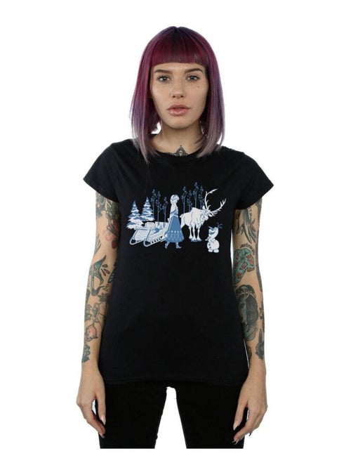 Disney - T-shirt La Reine des Neiges - Kiabi