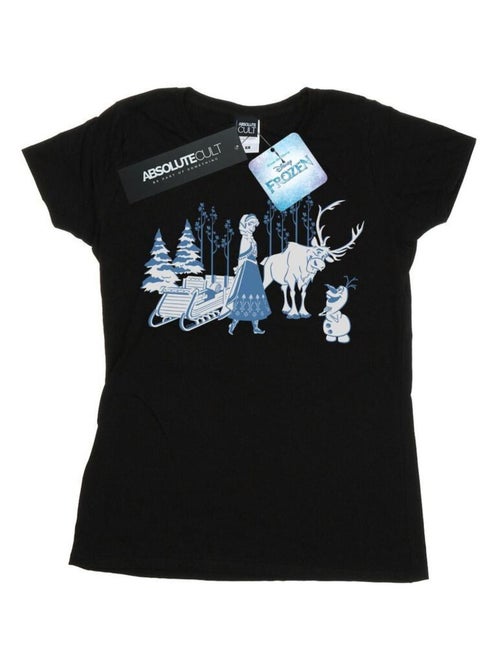Disney - T-shirt La Reine des Neiges - Kiabi