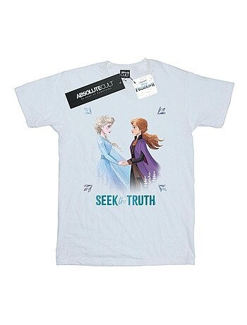 Disney - T-shirt La Reine des Neiges SEEK THE TRUTH