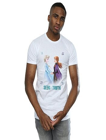 Disney - T-shirt La Reine des Neiges SEEK THE TRUTH