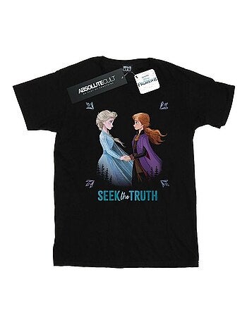Disney - T-shirt La Reine des Neiges SEEK THE TRUTH