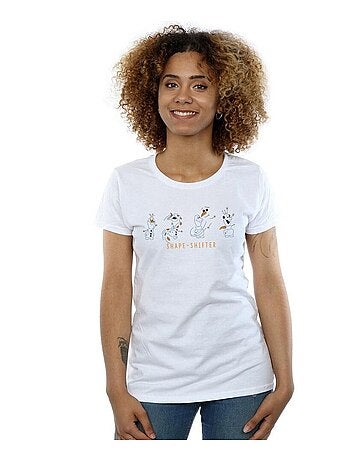 Disney - T-shirt La Reine des Neiges SHAPE-SHIFTER