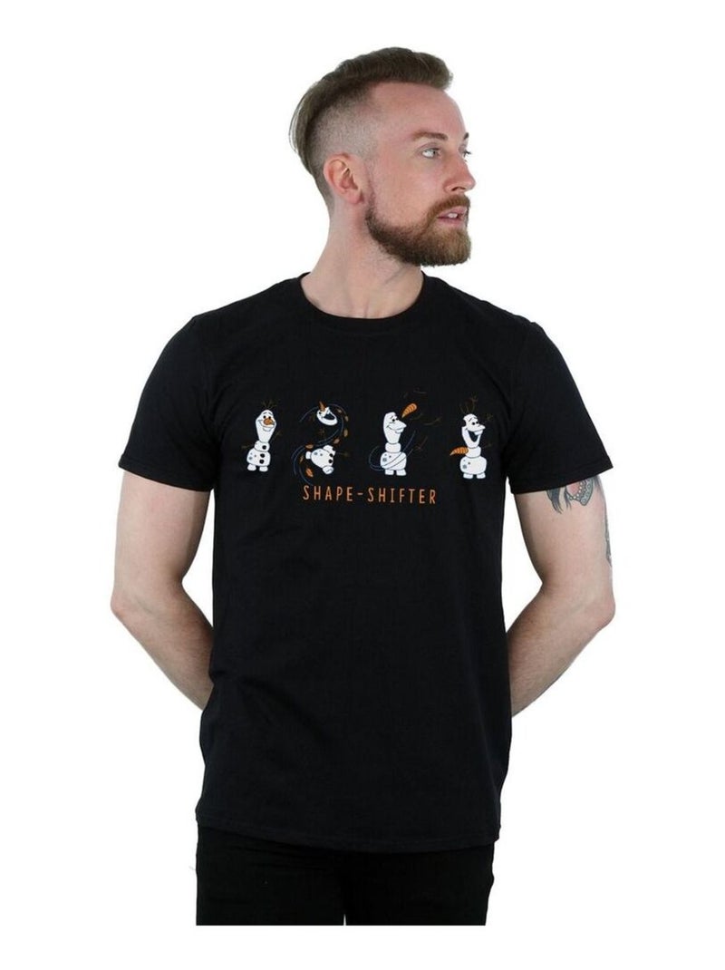 Disney - T-shirt La Reine des Neiges SHAPE-SHIFTER Noir - Kiabi