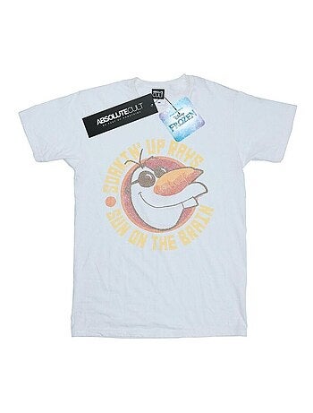 Disney - T-shirt La Reine des Neiges SUN ON THE BRAIN