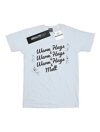 Disney - T-shirt La Reine des Neiges WARM HUGS AND MELT