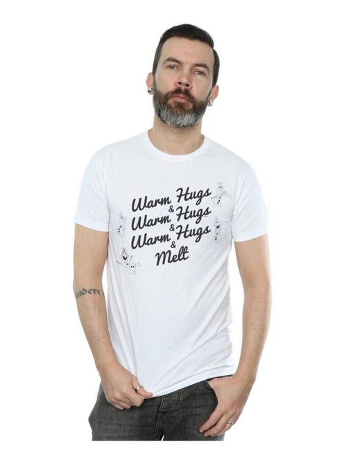 Disney - T-shirt La Reine des Neiges WARM HUGS AND MELT - Kiabi Disney - T-shirt La Reine des Neiges WARM HUGS AND MELT - Kiabi