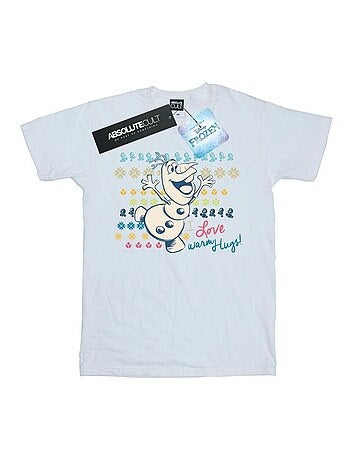 Disney - T-shirt La Reine des Neiges WARM HUGS