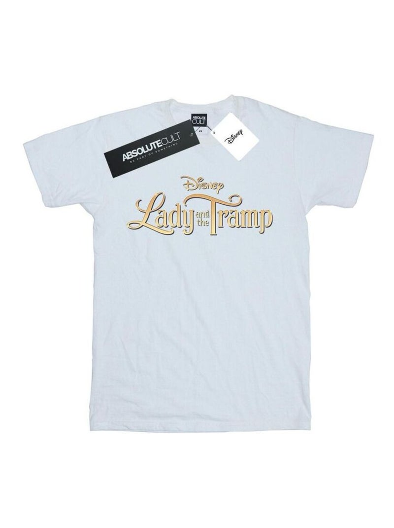 Disney - T-shirt LADY AND THE TRAMP Blanc - Kiabi