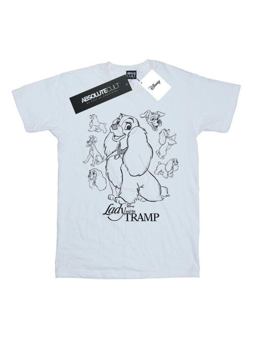 Disney - T-shirt LADY AND THE TRAMP - Kiabi