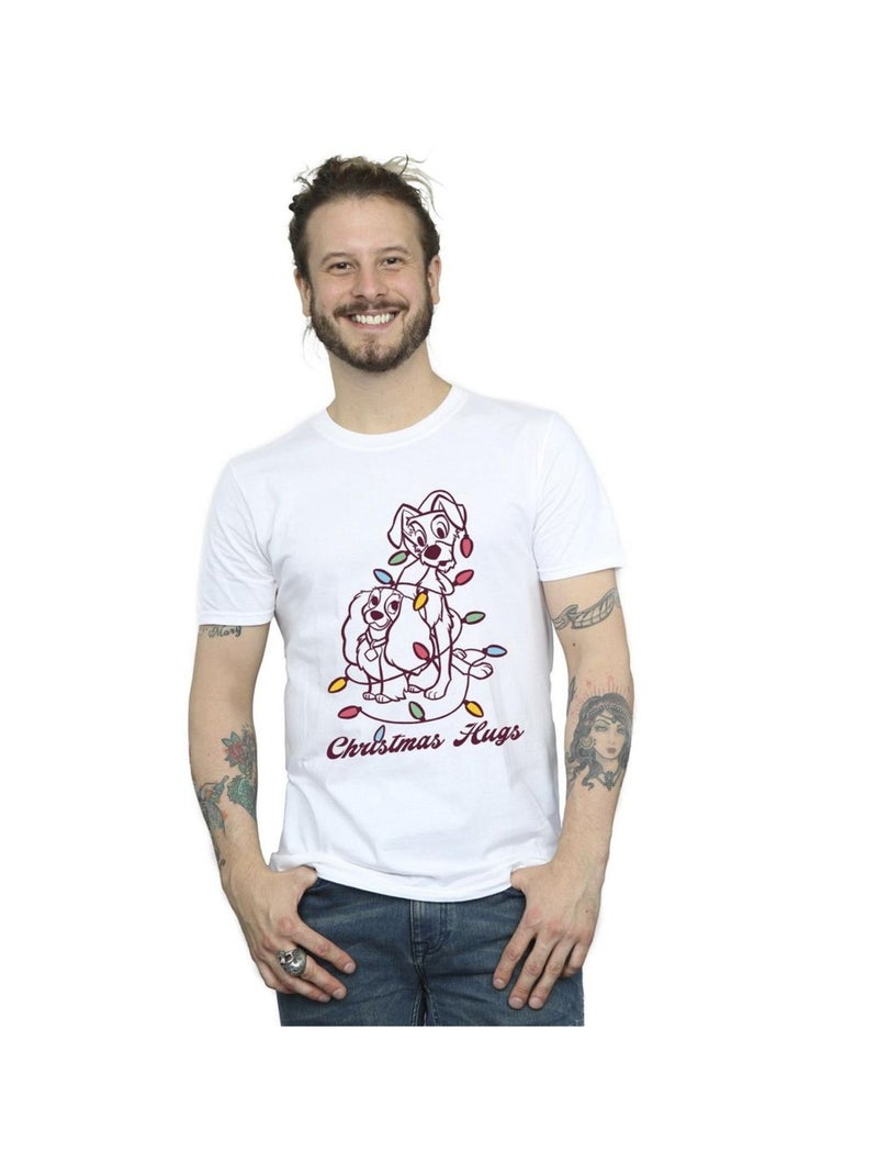 Disney - T-shirt LADY AND THE TRAMP Blanc - Kiabi
