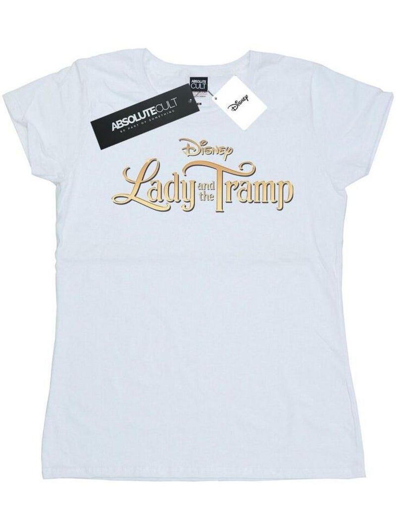 Disney - T-shirt LADY AND THE TRAMP Blanc - Kiabi
